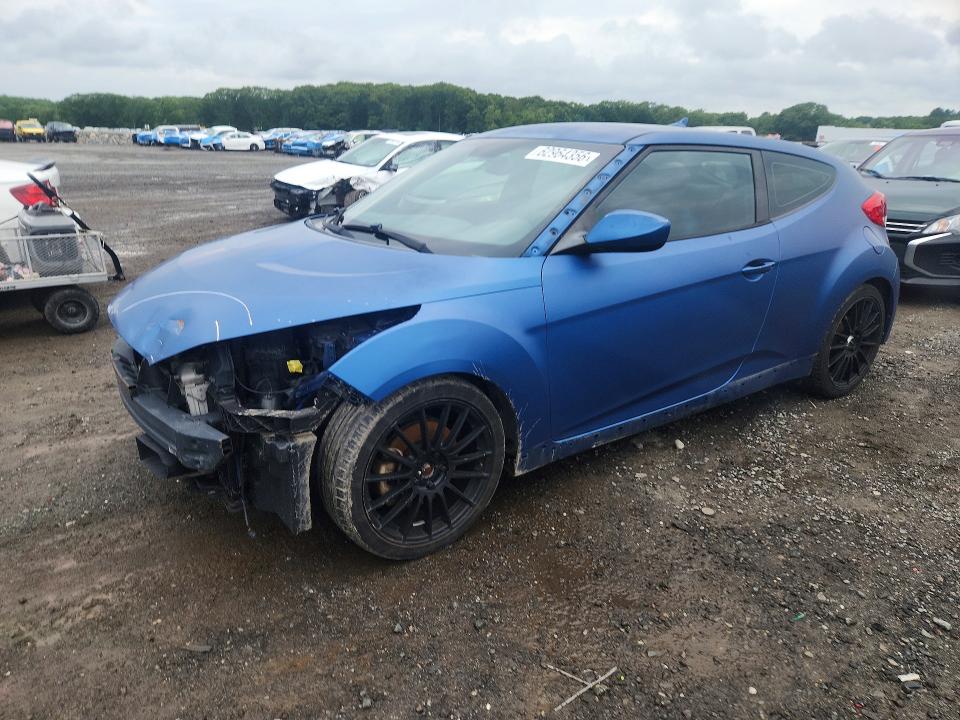 62964356 :رقم المزاد ، KMHTC6AE2GU257645 vin ، 2016 Hyundai Veloster مزاد بيع