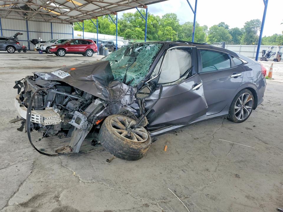 Auction sale of the 2019 Honda Civic, vin: 19XFC1F93KE008830, lot number: 61145076