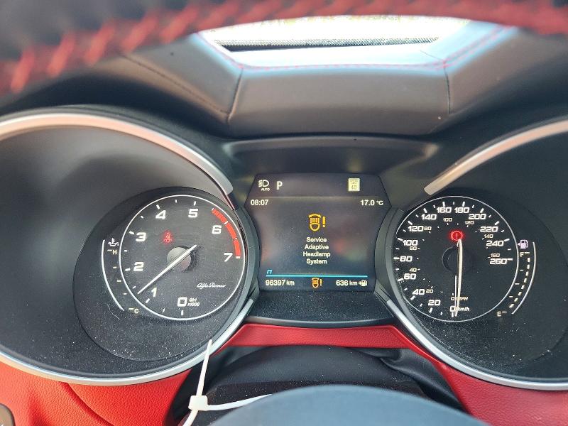 61854936 :رقم المزاد ، ZASPAKBN7L7C88053 vin ، 2020 Alfa Romeo Stelvio مزاد بيع