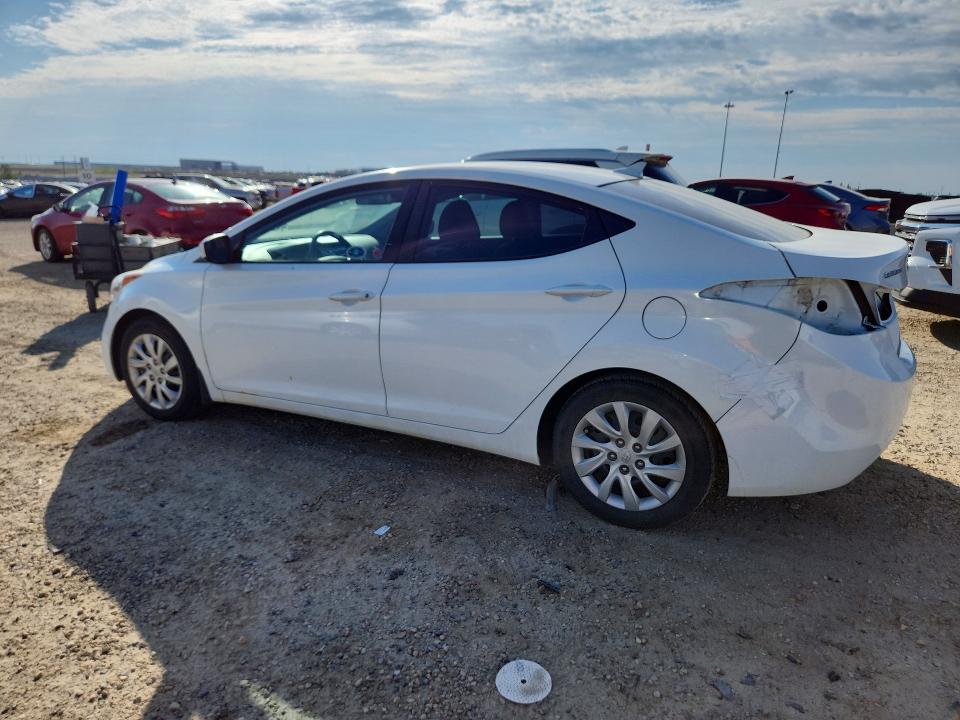 61295406 :رقم المزاد ، 5NPDH4AE7DH157626 vin ، 2013 Hyundai Elantra مزاد بيع