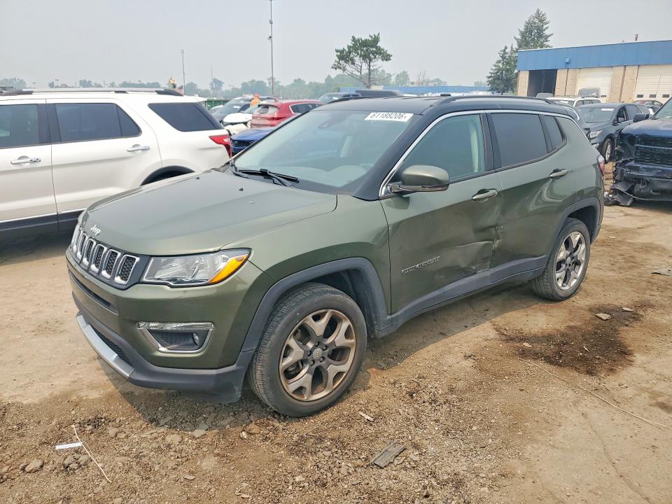 61188206 :رقم المزاد ، 3C4NJDCB9MT521654 vin ، 2021 Jeep Compass مزاد بيع