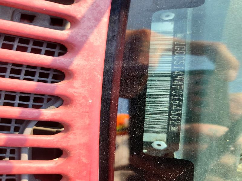 59533656 :رقم المزاد ، 1GCCS14A4P0164362 vin ، 1993 Chevrolet S Truck مزاد بيع