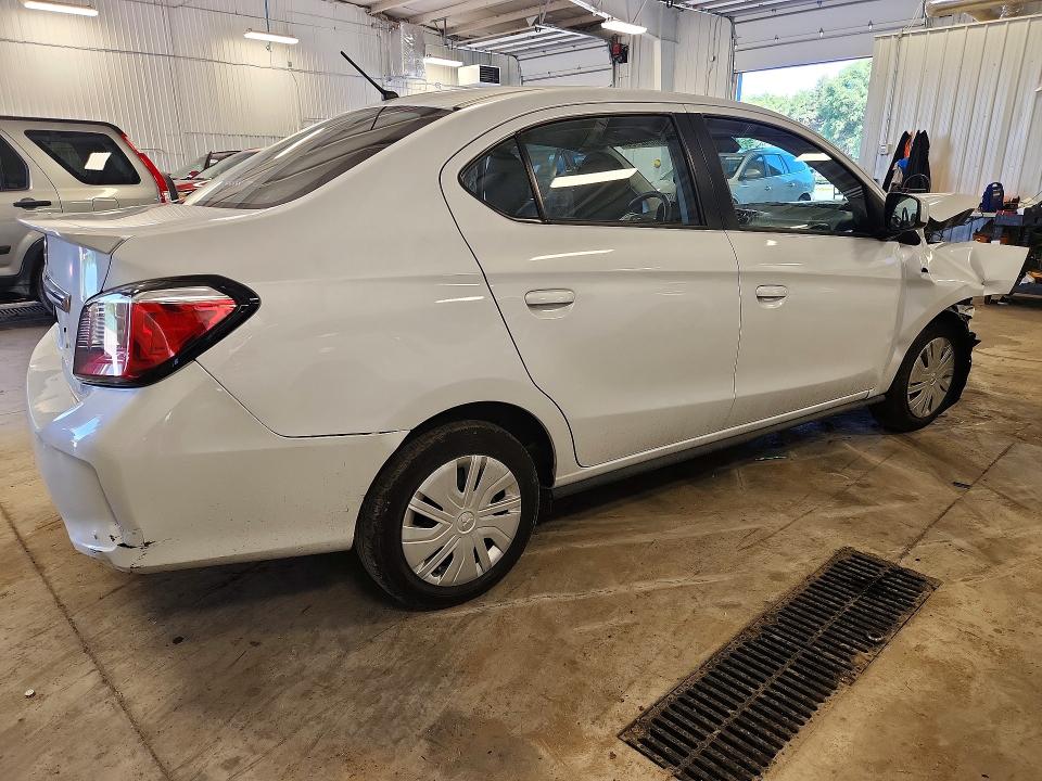 2024 Mitsubishi Mirage მანქანა იყიდება აუქციონზე, vin: ML32FUFJXRHF01528, აუქციონის ნომერი: 60042996