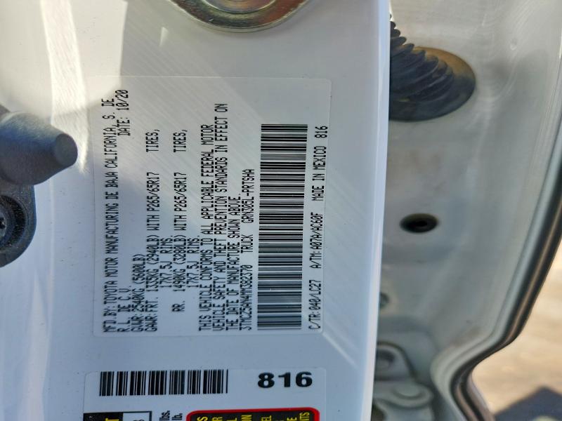 Auction sale of the 2021 Toyota Tacoma, vin: 3TMCZ5AN4MM382370, lot number: 60225306