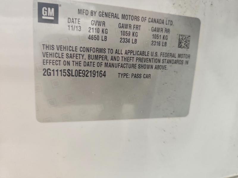 Продажа на аукционе авто 2014 Chevrolet Impala, vin: 2G1115SL0E9219164, номер лота: 59354876