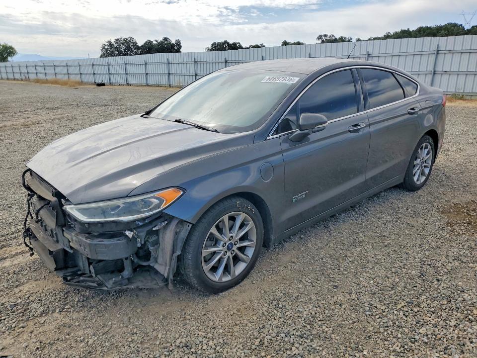 Auction sale of the 2017 Ford Fusion, vin: 3FA6P0PU8HR229185, lot number: 60657936