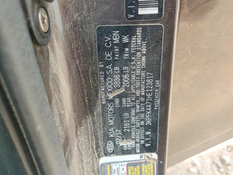Продаж на аукціоні авто 2017 Kia Forte, vin: 3KPFK4A71HE123817, номер лоту: 59723136
