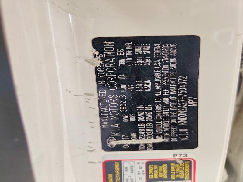 60785366 :رقم المزاد ، KNDJN2A27H7504372 vin ، 2017 Kia Soul مزاد بيع
