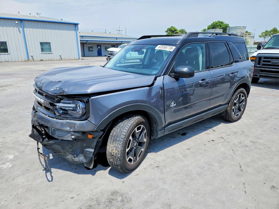 62056776 :رقم المزاد ، 3FMCR9C61MRA39253 vin ، 2021 Ford Bronco Sport مزاد بيع