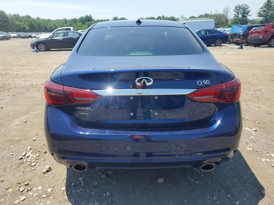 Продаж на аукціоні авто 2021 Infiniti Q50, vin: JN1EV7BRXMM752320, номер лоту: 60407326