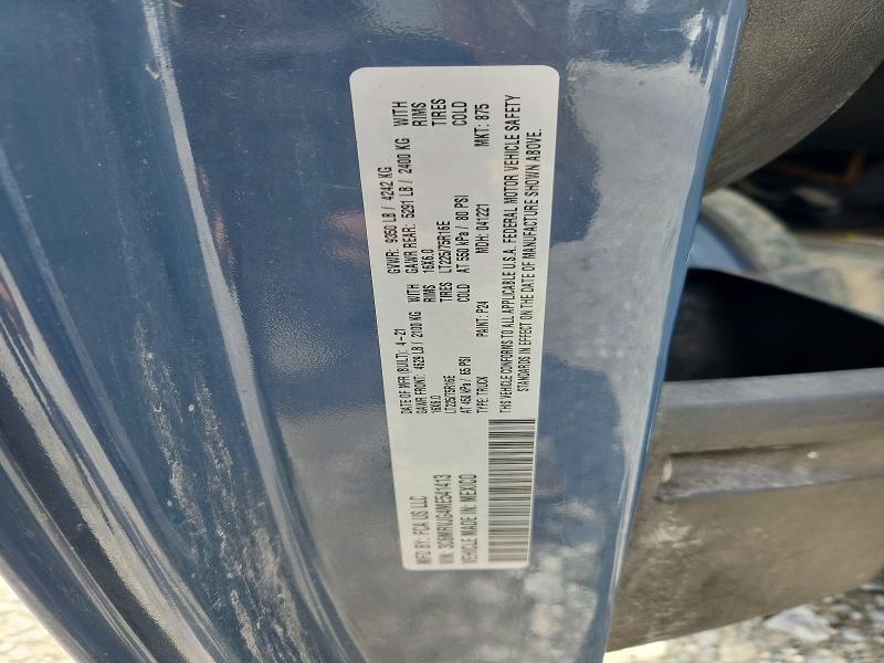 58766906 :رقم المزاد ، 3C6MRVJG4ME541413 vin ، 2021 Ram Promaster 3500 مزاد بيع