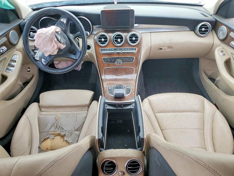 2015 Mercedes-benz C მანქანა იყიდება აუქციონზე, vin: 55SWF4KB9FU031304, აუქციონის ნომერი: 61552976
