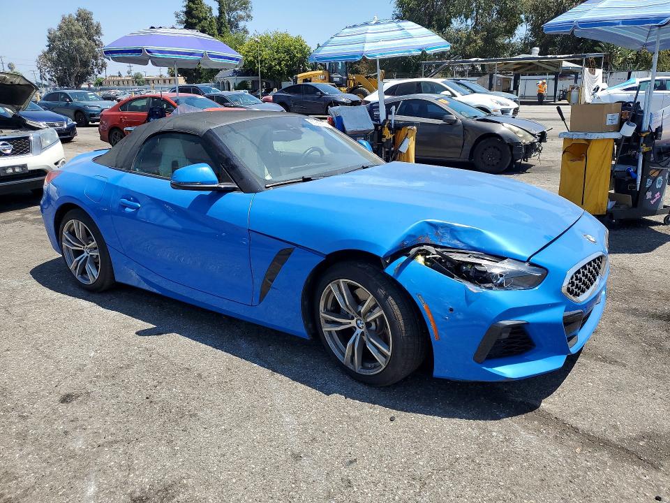 85989735 :رقم المزاد ، WBAHF3C06LWW54031 vin ، 2020 Bmw Z4 مزاد بيع