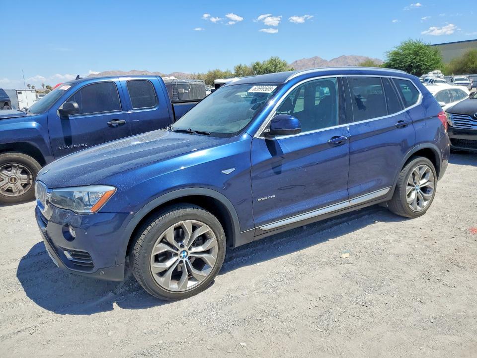 2017 Bmw X3 მანქანა იყიდება აუქციონზე, vin: 5UXWX9C54H0T00667, აუქციონის ნომერი: 62699506
