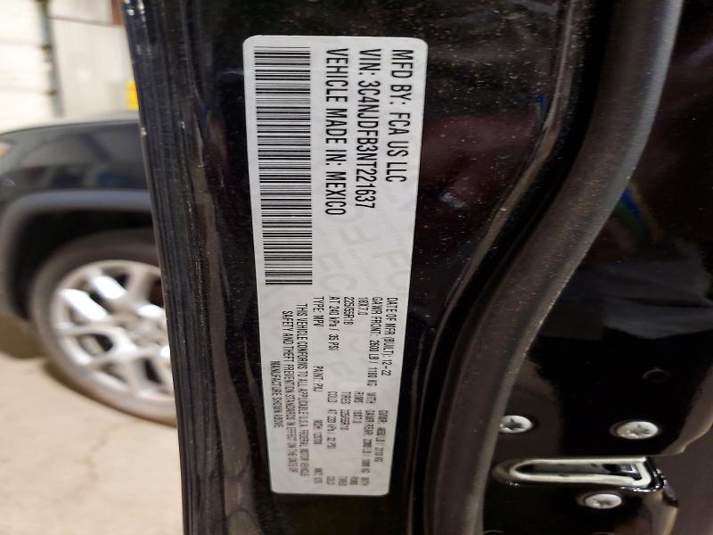 Продаж на аукціоні авто 2022 Jeep Compass, vin: 3C4NJDFB3NT221637, номер лоту: 61380306