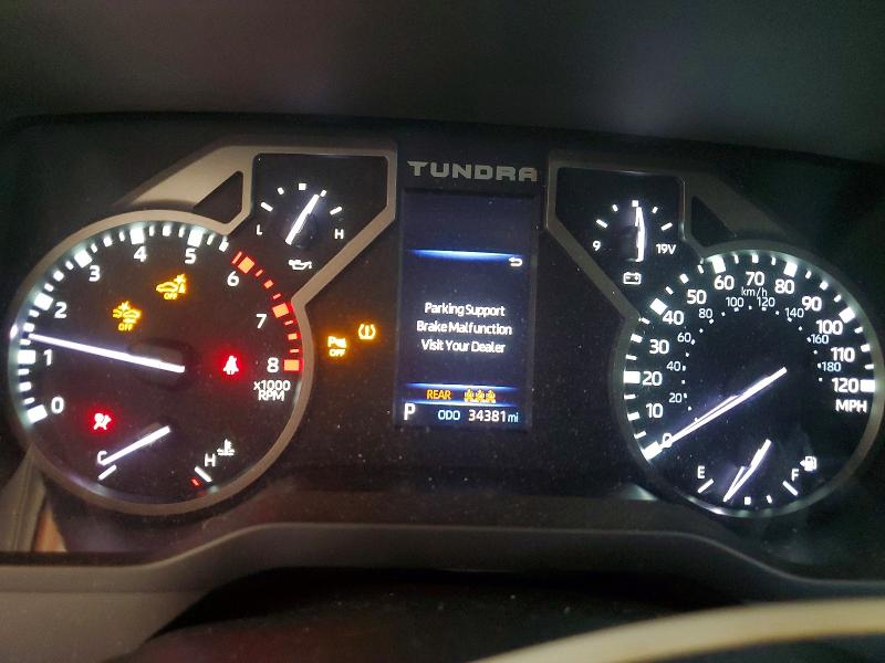 2023 Toyota Tundra მანქანა იყიდება აუქციონზე, vin: 5TFLA5DB7PX078019, აუქციონის ნომერი: 60180596
