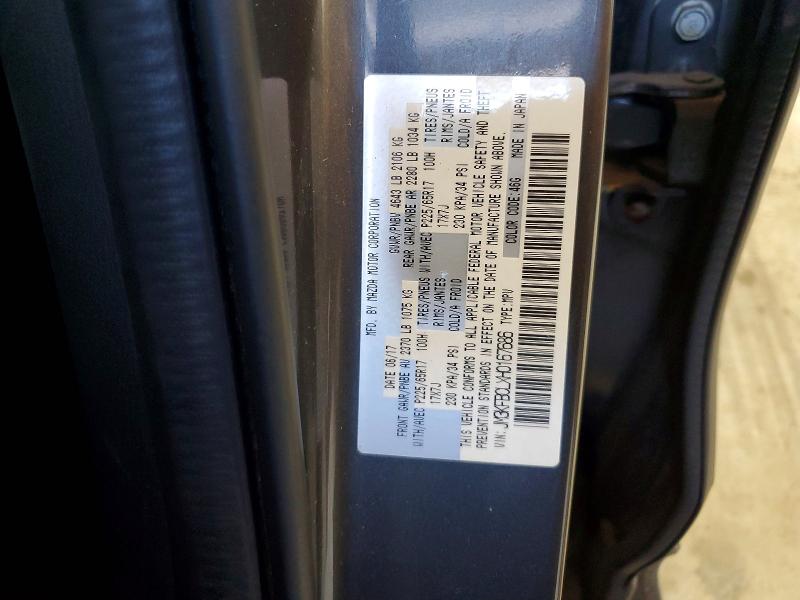 58980186 :رقم المزاد ، JM3KFBCLXH0167686 vin ، 2017 Mazda Cx-5 مزاد بيع