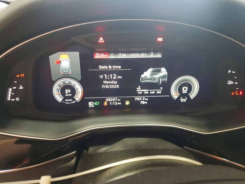 Продажа на аукционе авто 2021 Audi Q7, vin: WA1LJAF7XMD041779, номер лота: 59611306