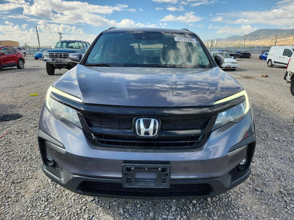 59727286 :رقم المزاد ، 5FNYF6H23NB011688 vin ، 2022 Honda Pilot مزاد بيع