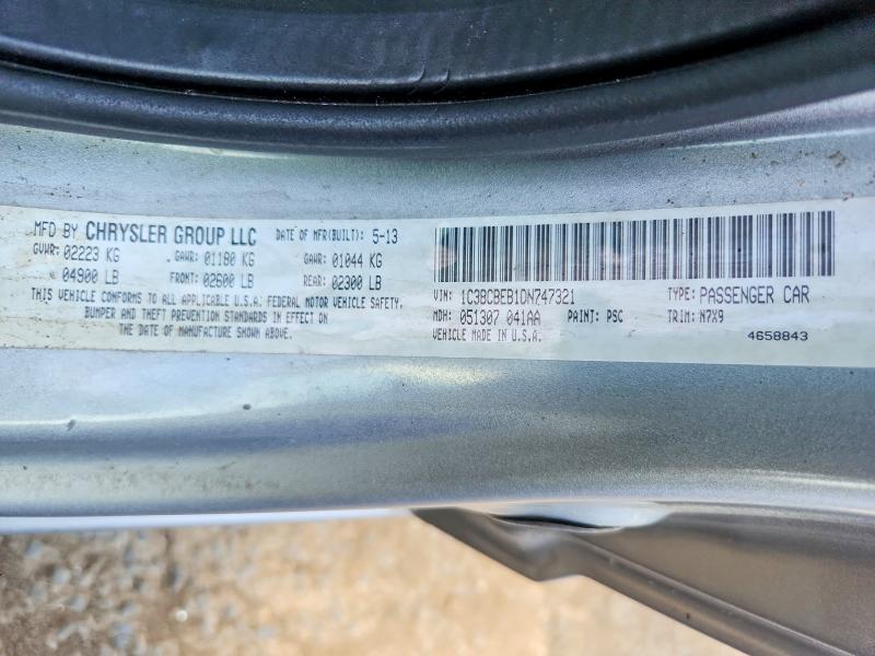 Aukcja sprzedaży 2013 Chrysler 200, vin: 1C3BCBEB1DN747321, numer aukcji: 61545656