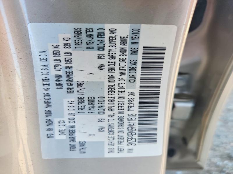 59952666 :رقم المزاد ، 3MZBPABM8RM411518 vin ، 2024 Mazda 3 مزاد بيع