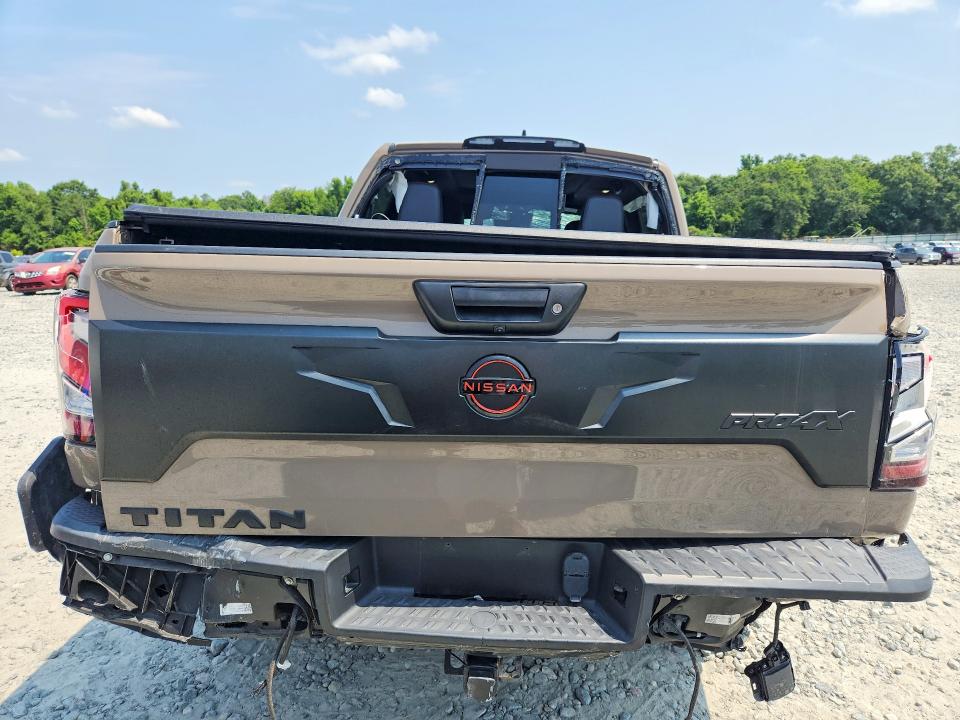 2024 Nissan Titan მანქანა იყიდება აუქციონზე, vin: 1N6AA1ED0RN101474, აუქციონის ნომერი: 85617815