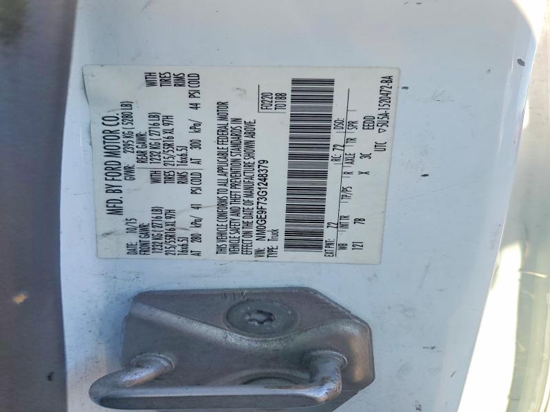 Продаж на аукціоні авто 2016 Ford Transit Connect, vin: NM0GE9F73G1248379, номер лоту: 60539456