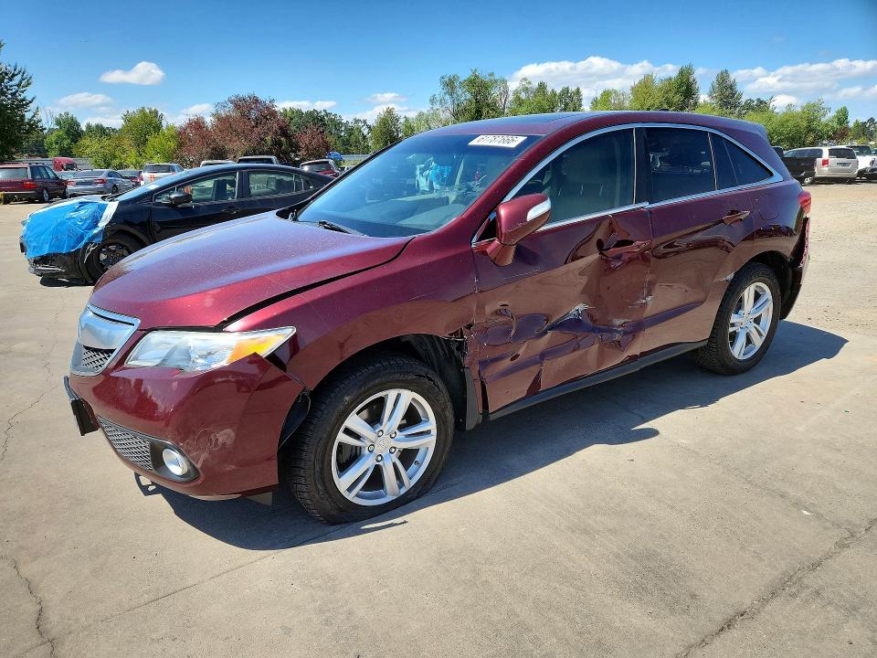 61787666 :رقم المزاد ، 5J8TB4H59FL002501 vin ، 2015 Acura Rdx مزاد بيع