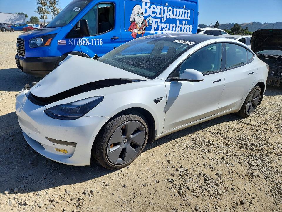 Aukcja sprzedaży 2021 Tesla Model 3, vin: 5YJ3E1EA3MF074798, numer aukcji: 61835816
