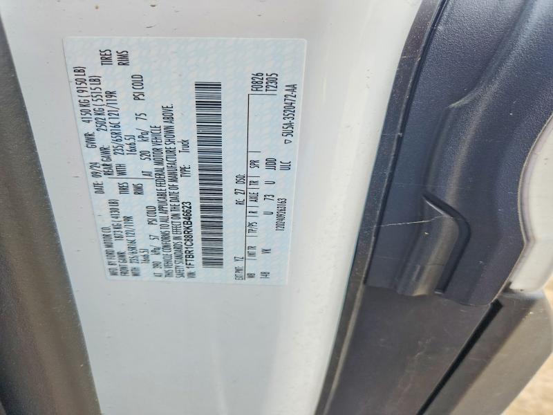 55860856 :رقم المزاد ، 1FTBR1C88RKB46623 vin ، 2024 Ford Transit مزاد بيع