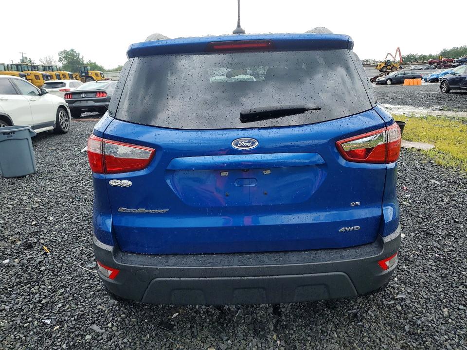 60613936 :رقم المزاد ، MAJ6S3GL9KC282801 vin ، 2019 Ford Ecosport مزاد بيع