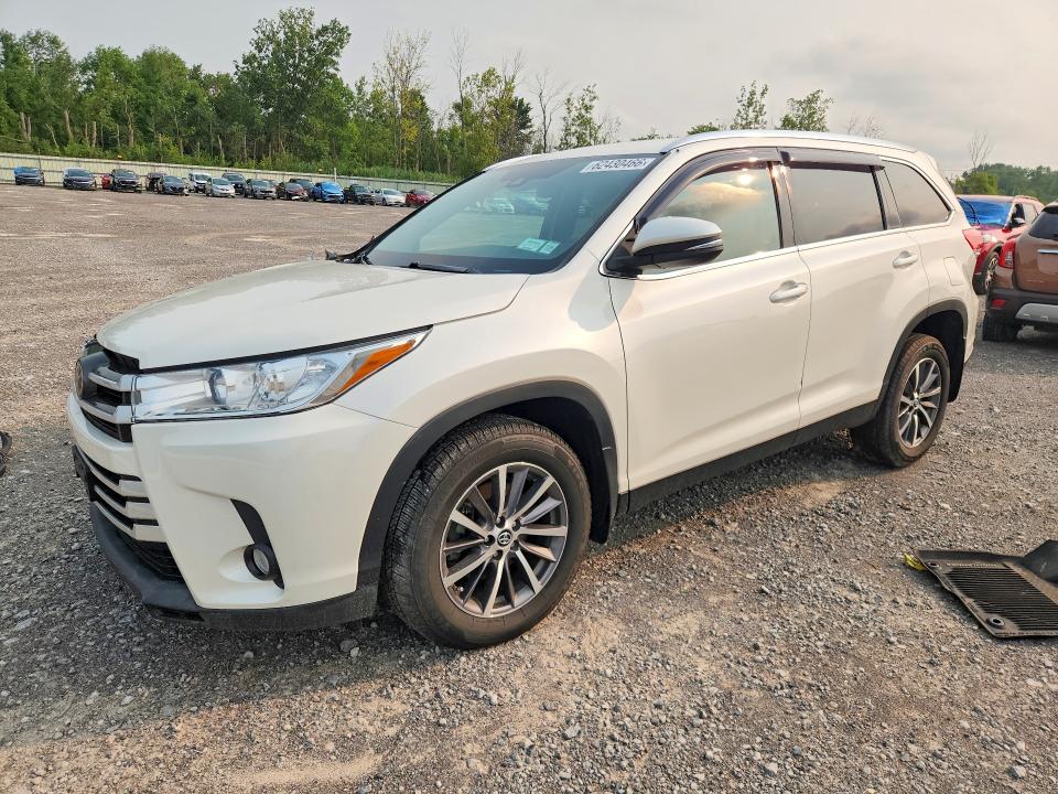 Продаж на аукціоні авто 2019 Toyota Highlander, vin: 5TDJZRFH0KS570818, номер лоту: 62430466