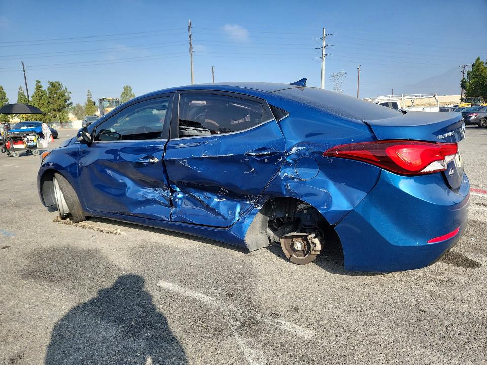 62839136 :رقم المزاد ، KMHDH4AHXEU171193 vin ، 2014 Hyundai Elantra مزاد بيع