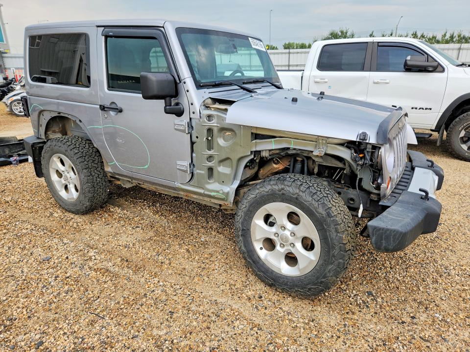 Auction sale of the 2013 Jeep Wrangler, vin: 1C4AJWBG2DL638124, lot number: 60646166