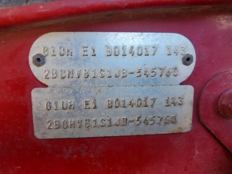 Продаж на аукціоні авто 1988 Jeep Wrangler, vin: 2BCHV81S1JB545760, номер лоту: 62456906