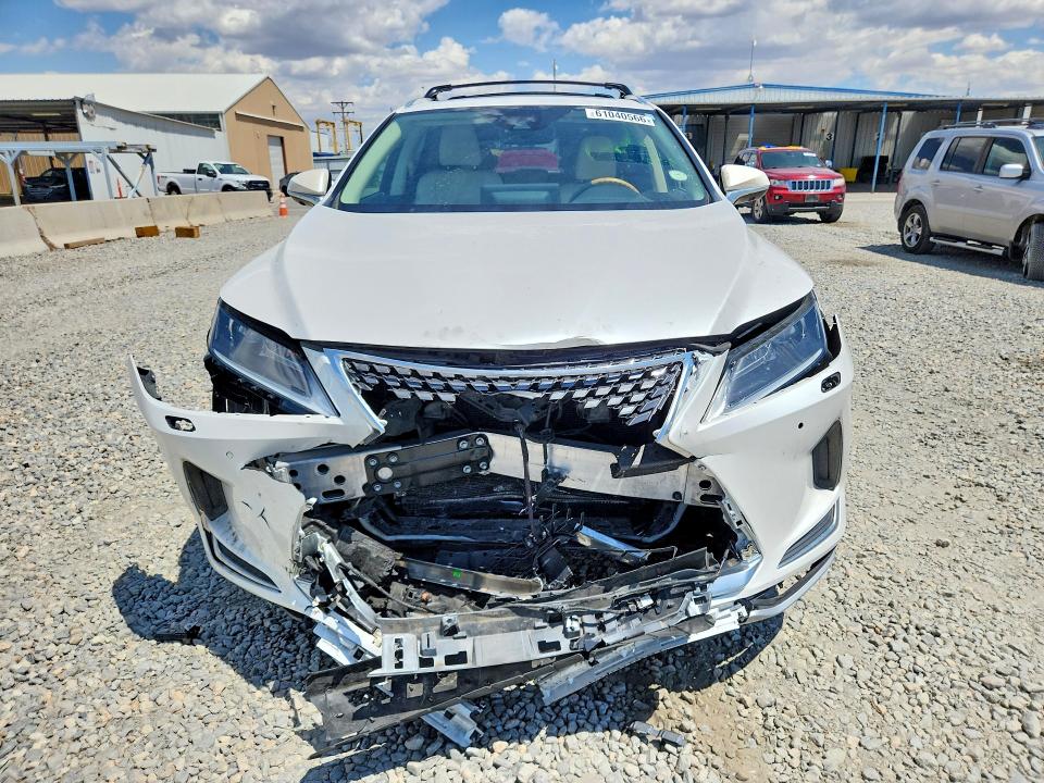 2022 Lexus Rx მანქანა იყიდება აუქციონზე, vin: 2T2HZMDA9NC336158, აუქციონის ნომერი: 61040566