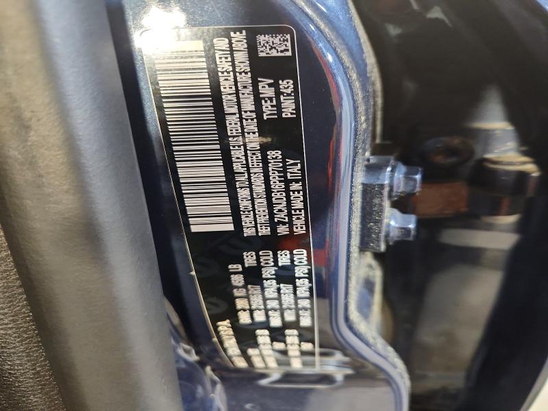 60232766 :رقم المزاد ، ZACNJDB16PPP70138 vin ، 2023 Jeep Renegade مزاد بيع