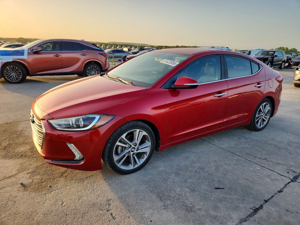 2017 Hyundai Elantra მანქანა იყიდება აუქციონზე, vin: 5NPD84LF0HH026291, აუქციონის ნომერი: 61423956