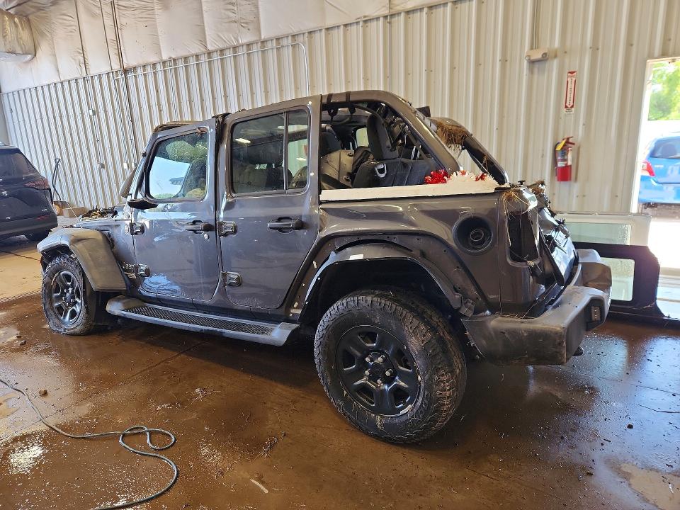 2018 Jeep Wrangler Unlimited მანქანა იყიდება აუქციონზე, vin: 1C4HJXDG4JW182851, აუქციონის ნომერი: 57876346