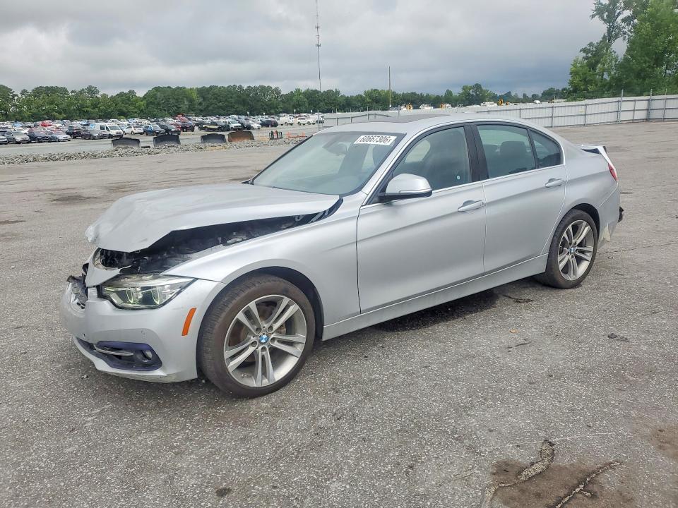 2017 Bmw 330 მანქანა იყიდება აუქციონზე, vin: WBA8B9G38HNU54624, აუქციონის ნომერი: 60667306