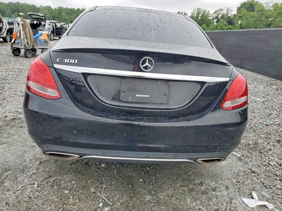 2016 Mercedes-benz C მანქანა იყიდება აუქციონზე, vin: WDDWF4JBXGR147552, აუქციონის ნომერი: 62069526