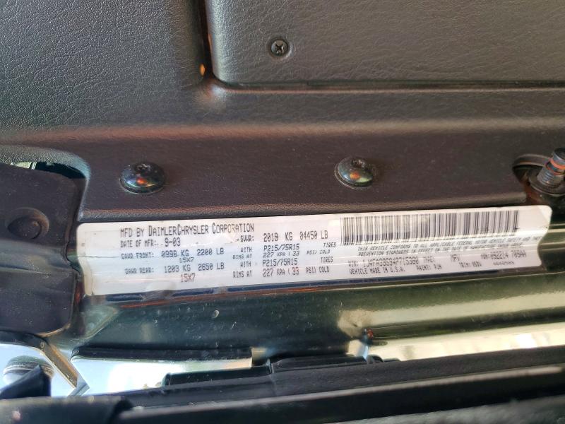 Aukcja sprzedaży 2004 Jeep Wrangler, vin: 1J4FA39S94P715380, numer aukcji: 61393886