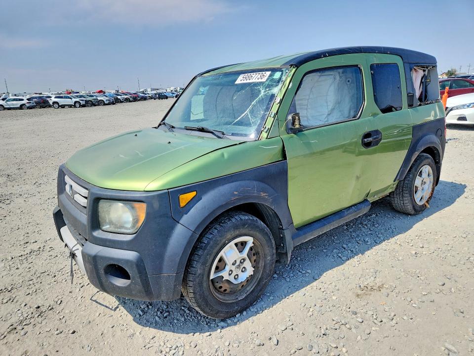 59867736 :رقم المزاد ، 5J6YH27337L004957 vin ، 2007 Honda Element مزاد بيع