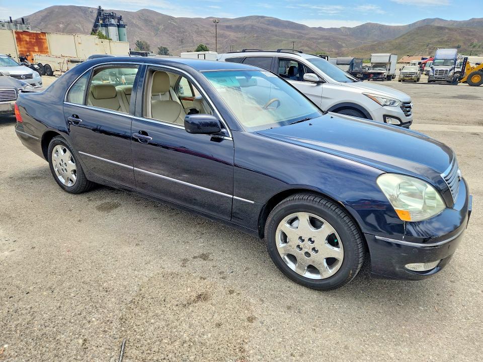 61002226 :رقم المزاد ، JTHBN30F430122640 vin ، 2003 Lexus Ls مزاد بيع