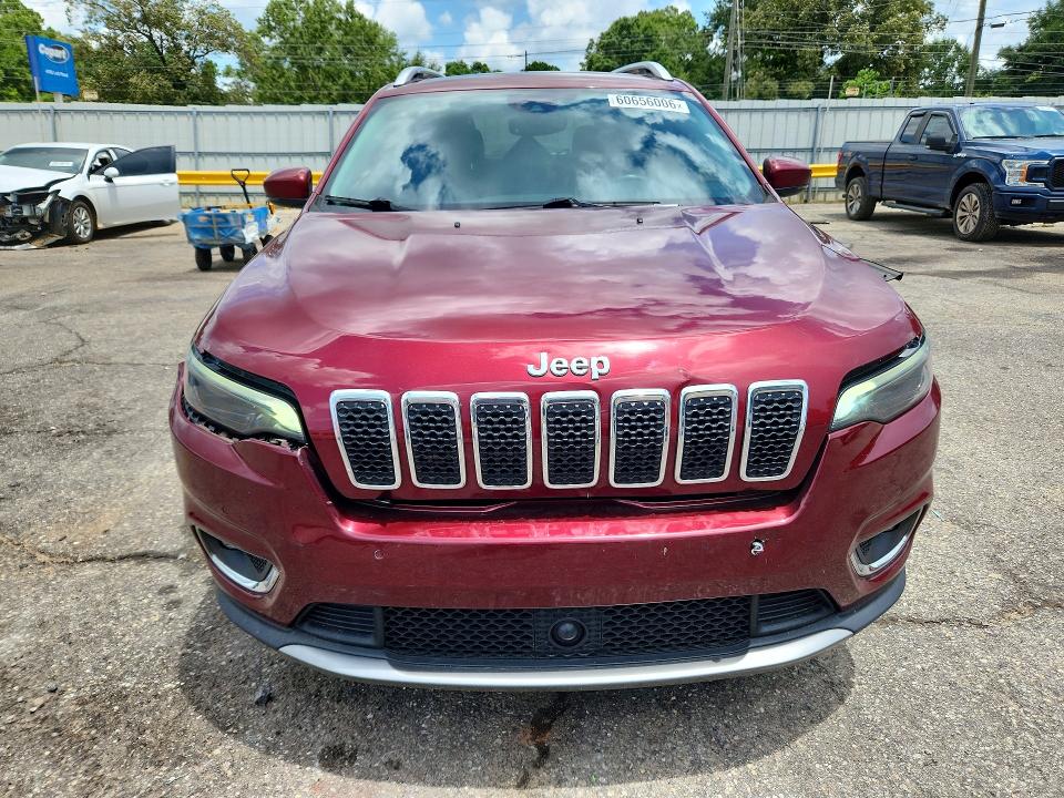 60656006 :رقم المزاد ، 1C4PJLDX4MD164614 vin ، 2021 Jeep Cherokee مزاد بيع