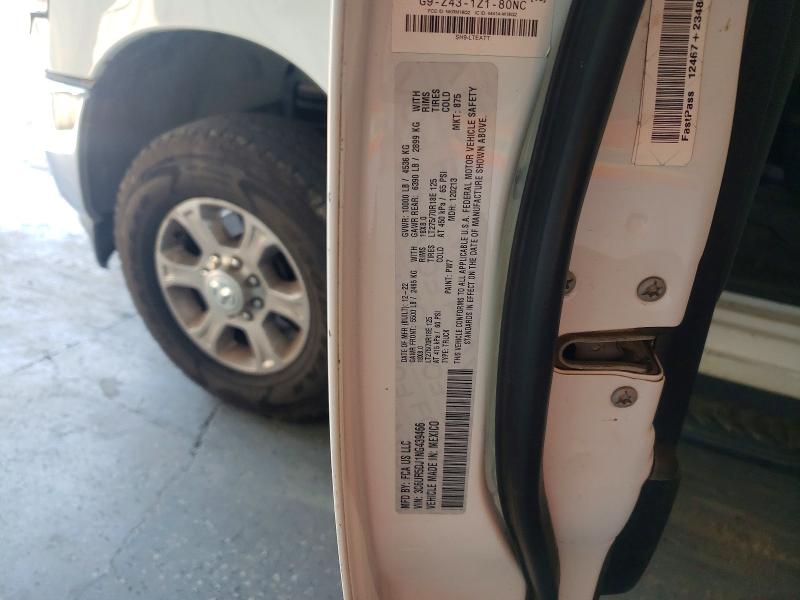 2022 Ram 2500 მანქანა იყიდება აუქციონზე, vin: 3C6UR5DJ1NG439466, აუქციონის ნომერი: 63381226