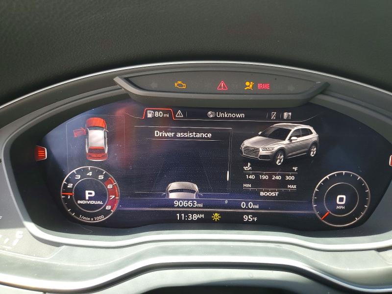 Aukcja sprzedaży 2020 Audi Sq5, vin: WA1B4AFY6L2113390, numer aukcji: 60136296