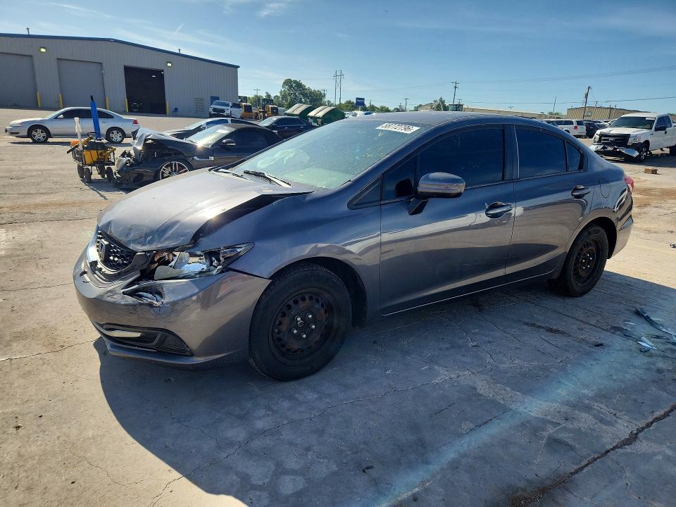 58772796 :رقم المزاد ، 19XFB2F57EE012373 vin ، 2014 Honda Civic مزاد بيع