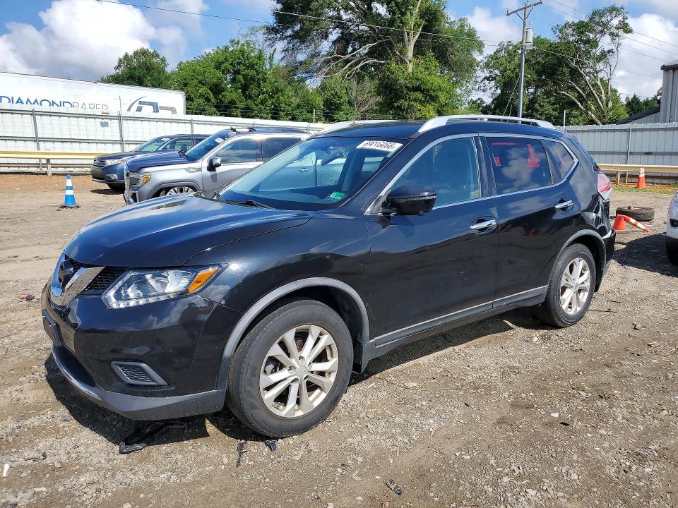 Продажа на аукционе авто 2016 Nissan Rogue, vin: KNMAT2MV1GP648249, номер лота: 60916066