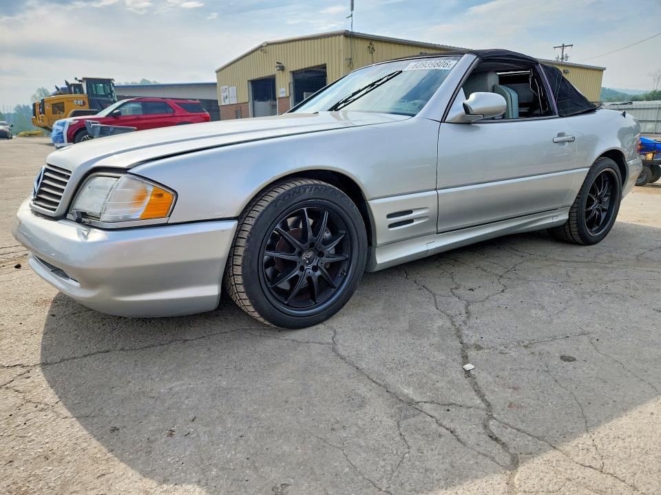 60939806 :رقم المزاد ، WDBFA68F91F197671 vin ، 2001 Mercedes-benz Sl مزاد بيع